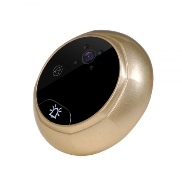 Digital Door Viewer Peephole Door Camera Doorbell Night Vision Photo Shooting Digital Door Monitoring for Home Security