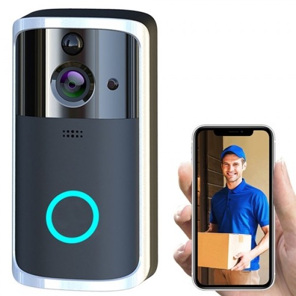 M7 WiFi Visual Video Phone Door Bell Wirelessly Smart DoorBell