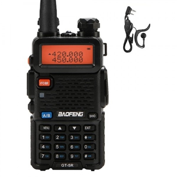 BAOFENG UV-5R Walkie Talkie FM Transceivr Two Way Radio Dual Display VHF 136-174 UHF 400-520mHZ 5W Two Way Ham Radio Rechargeabl