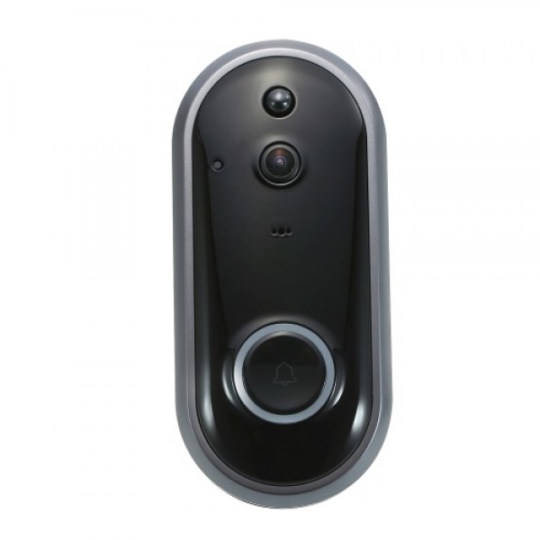 Smart WIFI 1080P Security Doorbell with Visual Recording Night Vision PIR Motion Detection