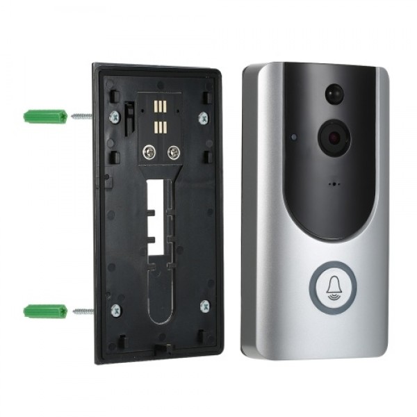 HD 1080P WiFi Smart Wireless Security Doorbell with 8G TF Card 1 Wireless Doorbell Chime