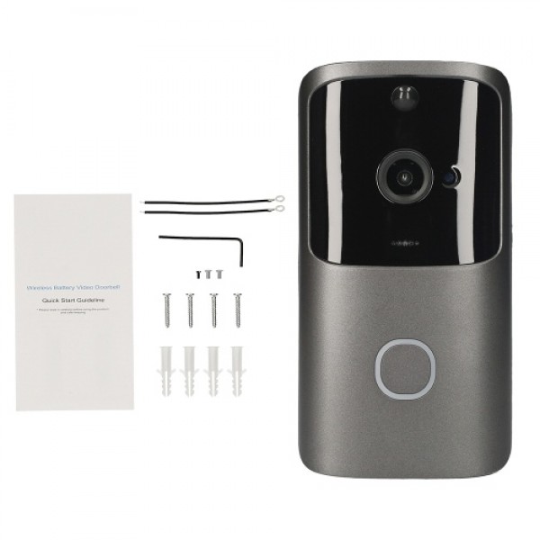 Wi-Fi Video Doorbell Wireless 720P Visual Real-time Intercom Video Bell