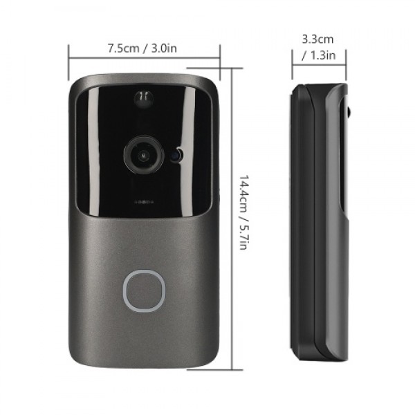 Wi-Fi Video Doorbell Wireless 720P Visual Real-time Intercom Video Bell