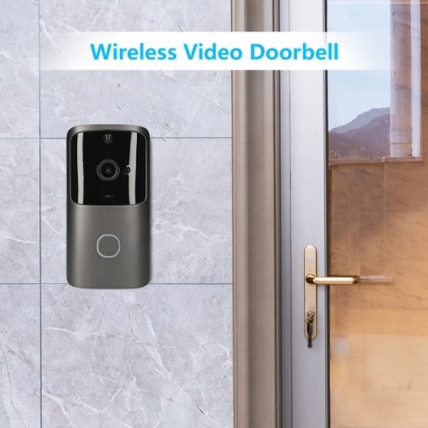 Wi-Fi Video Doorbell Wireless 720P Visual Real-time Intercom Video Bell