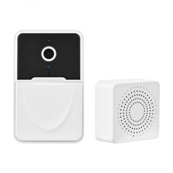 Wireless Video Doorbell Camera Visual Smart Security Doorbell with Motion Detection Night Vision 2-Way Audio Real-Time Monitorin