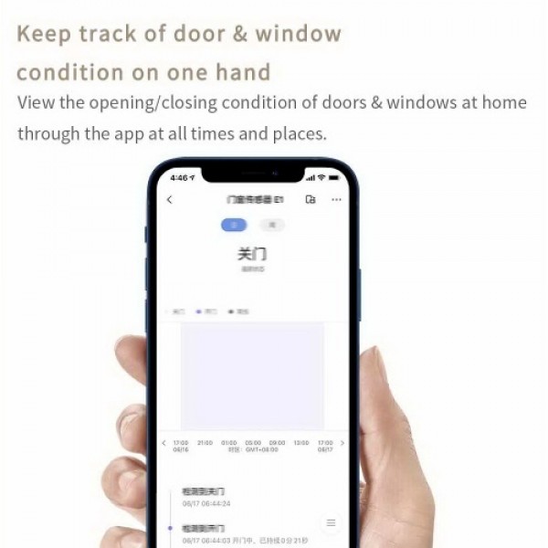 2021 Aqara Door and Window Sensor E1 ZigBee Wireless Connection APP Control Smart Home Devices Work with Mijia APP HomeKit