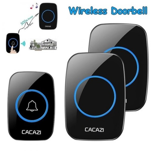 Waterproof  Wireless Doorbell LED Indicator Door Chime