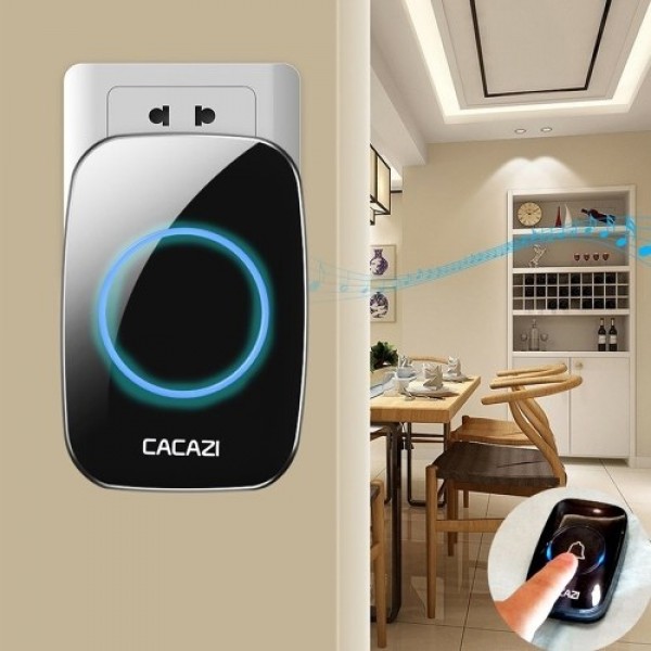 Waterproof  Wireless Doorbell LED Indicator Door Chime