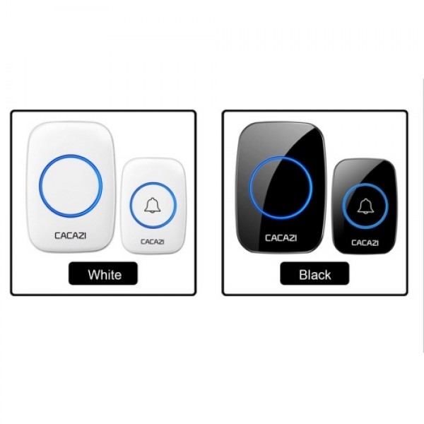 Wireless Doorbell Receiver Transmitter Battery Powered Simple Outside Waterproof Intelligent Remote Control