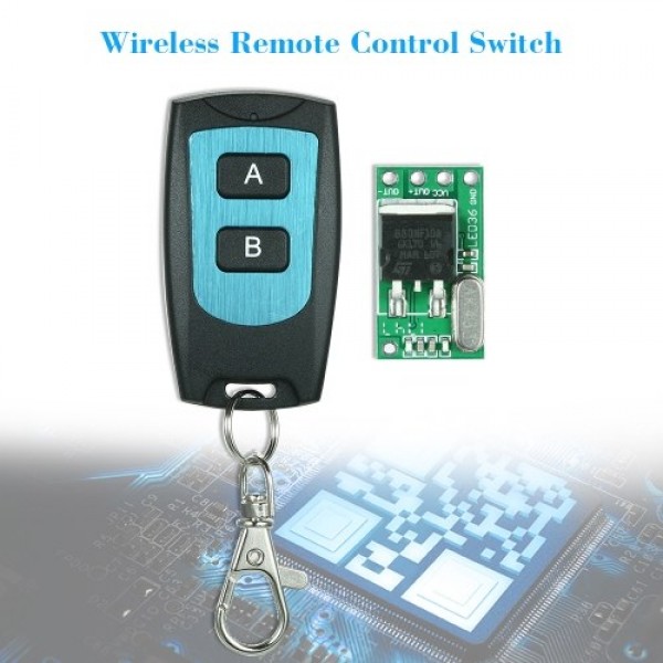 433Mhz DC 7V-36V Wireless Remote Control Switch