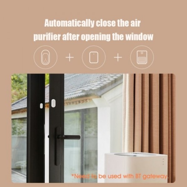 Qingping Smart Door &amp; Window Sensor BT5.0 Wireless Detector Mijia APP Remote Viewing Opening Closing Records Mobile Phone Se