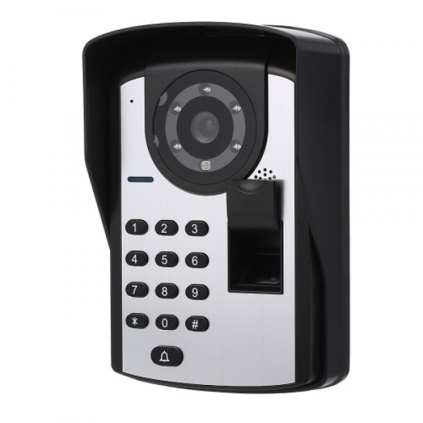 7 inch Monitor Fingerprint Password Remote Control HD Camera Video Door Phone Doorbell Intercom System Wireless Unlocks