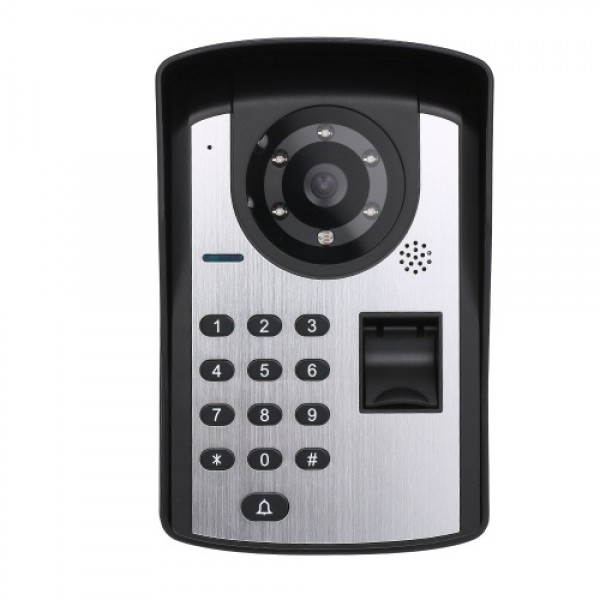 7 inch Monitor Fingerprint Password Remote Control HD Camera Video Door Phone Doorbell Intercom System Wireless Unlocks