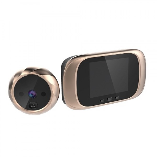 Digital Door Viewer Peephole Door Camera Doorbell 2.8-inch LCD Screen Night Vision Photo Shooting Digital Door Monitoring for Ho