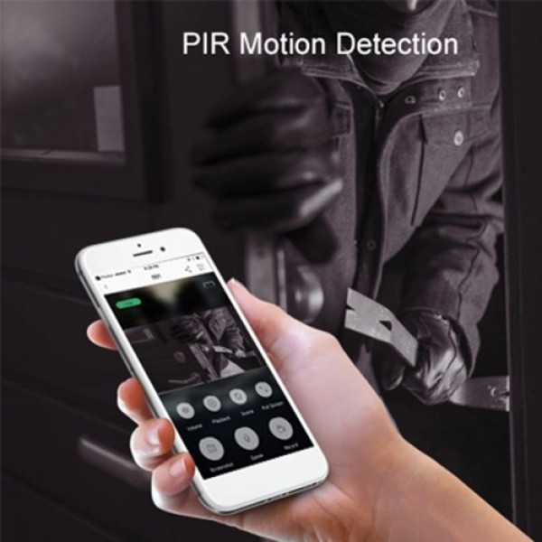 Wirelessly Smart DoorBell 720P Camera WiFi Visual Video Phone Door Bell 2-way Audio Video Doorbell