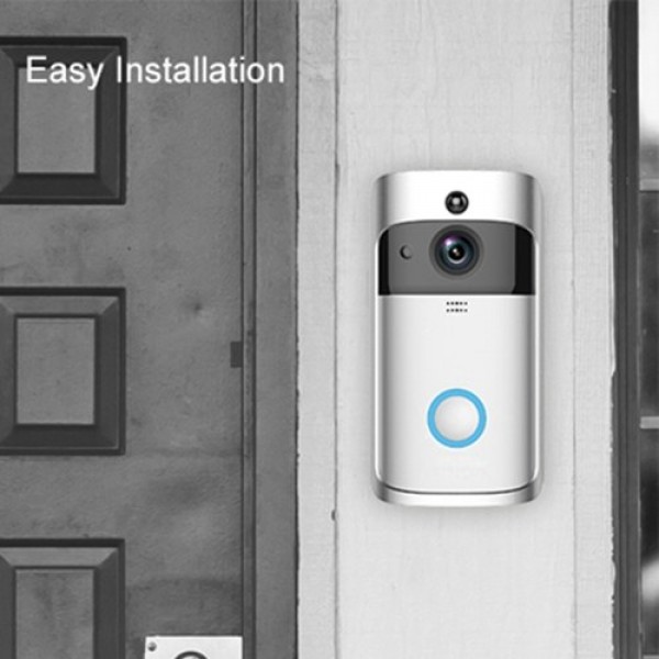 Wirelessly Smart DoorBell 720P Camera WiFi Visual Video Phone Door Bell 2-way Audio Video Doorbell