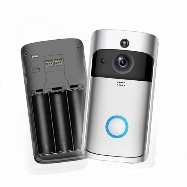 Wirelessly Smart DoorBell 720P Camera WiFi Visual Video Phone Door Bell 2-way Audio Video Doorbell