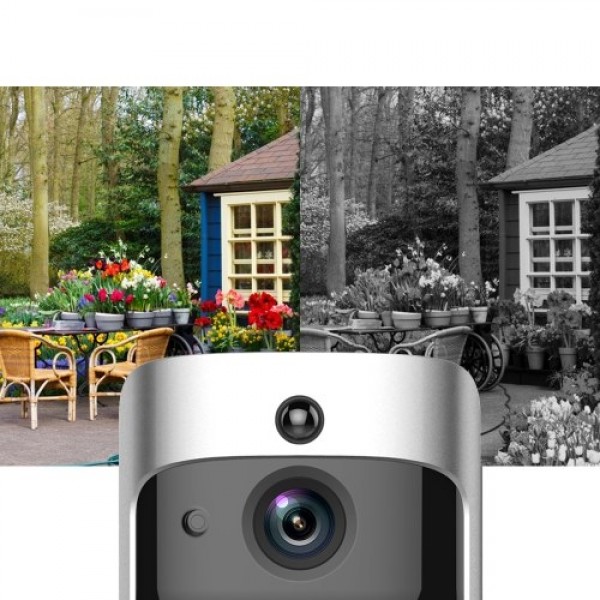 Wirelessly Smart DoorBell 720P Camera WiFi Visual Video Phone Door Bell 2-way Audio Video Doorbell