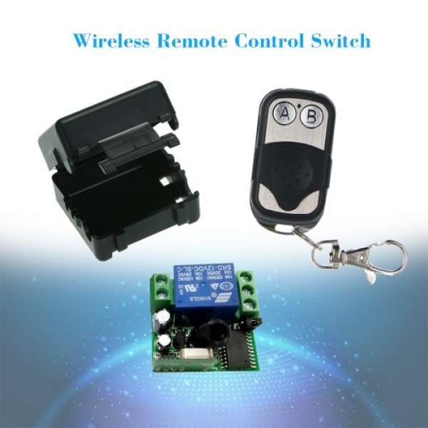 Smart Home Wireless Remote Control  Relay Receiver Transmitter Universal Switch