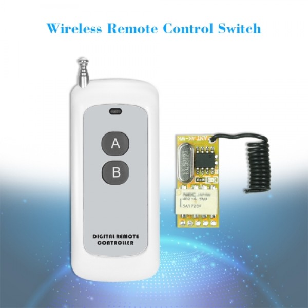 433Mhz DC 3.7V 4.5V 5V 6V 7.4V 9V 12V Universal Receiver Module RF Remote Control Switch