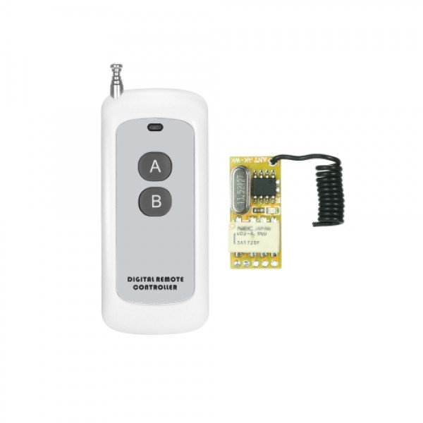 433Mhz DC 3.7V 4.5V 5V 6V 7.4V 9V 12V Universal Receiver Module RF Remote Control Switch