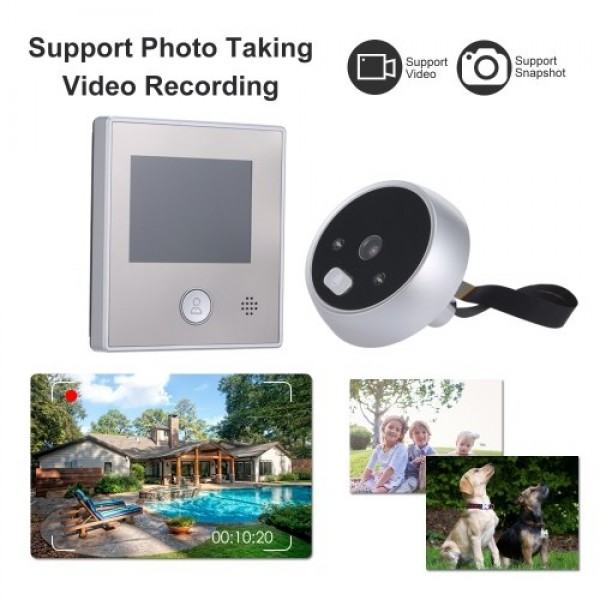 1.3MP Peephole Door Camera