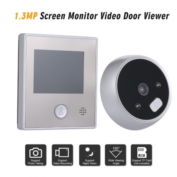 1.3MP Peephole Door Camera