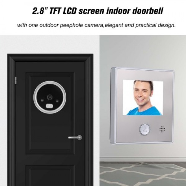 1.3MP Peephole Door Camera