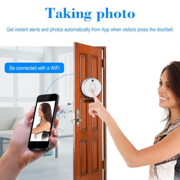 Wireless WiFi Mini Smart Local Storage Doorbell