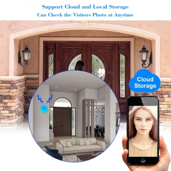 Wireless WiFi Mini Smart Local Storage Doorbell