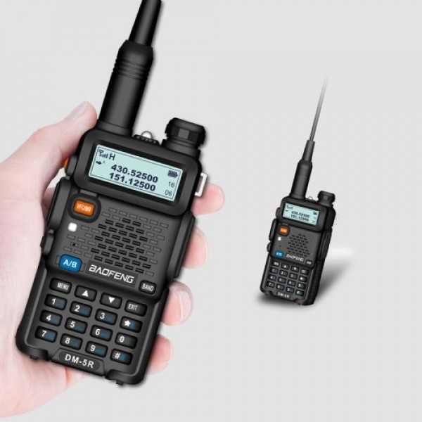 BAOFENG DM-5R Radio Walkie-talkie Dual Band Transceiver