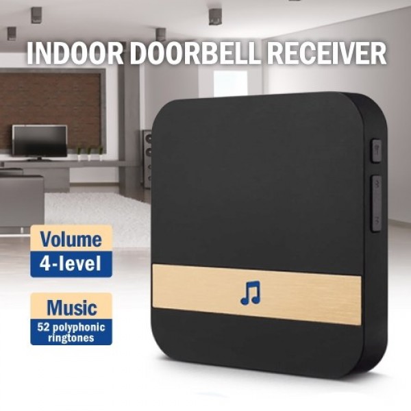 Wirelessly Doorbell Chime Home Ding-Dong Alarm WiFi Smart Door Bell Receiver