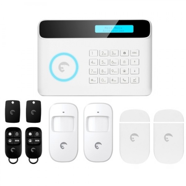 Etiger S4 433MHz Wireless Auto-dial GSM Alarm Security System Kit