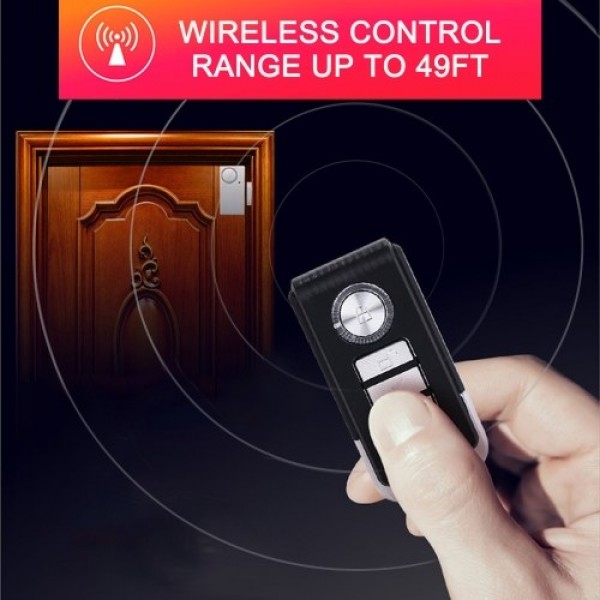 Wireless Door Alarm Anti-Theft Remote Control Door and Window Security Alarms