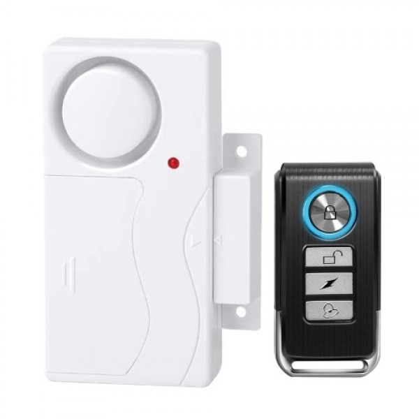 Wireless Door Alarm Anti-Theft Remote Control Door and Window Security Alarms