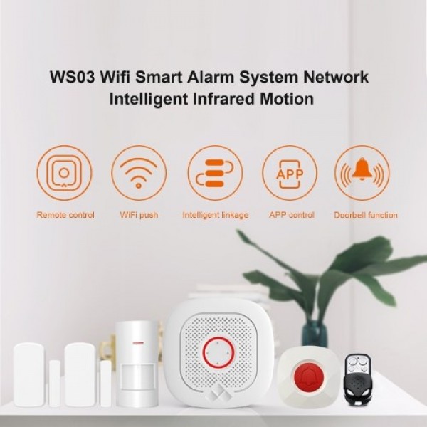 WS03 Wifi Smart Alarm System