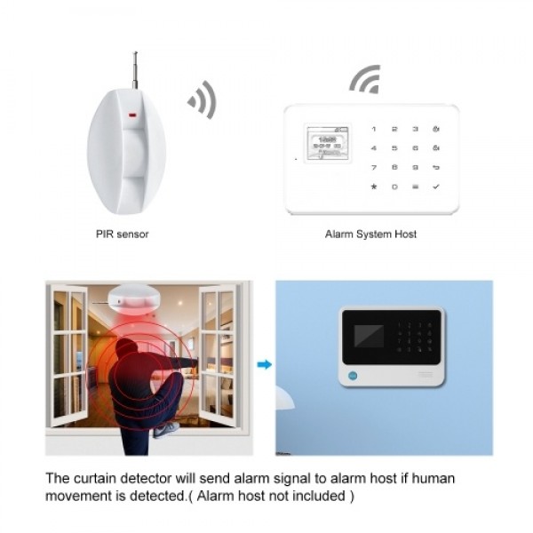 Alarm System Intrusion Sensor IR Detector