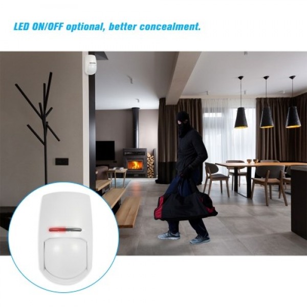 Wired PIR Motion Sensor Dual Passive Infrared Detector