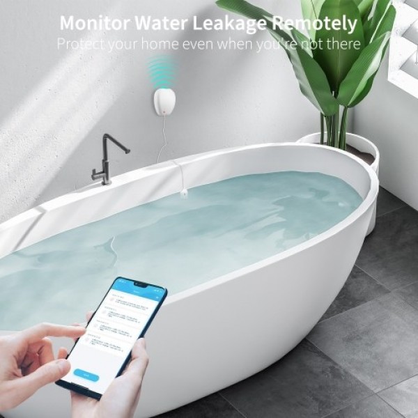 Smart Wi-Fi Water Sensor Flood and Leak Detector