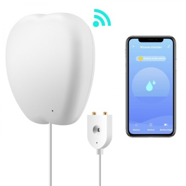 Smart Wi-Fi Water Sensor Flood and Leak Detector