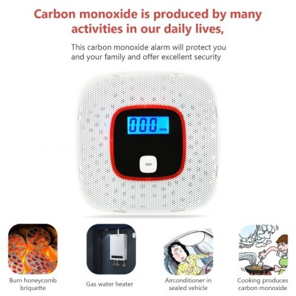 Carbon Monoxide Alarm Detector