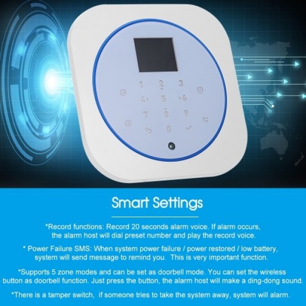 Wifi GSM Alarm System