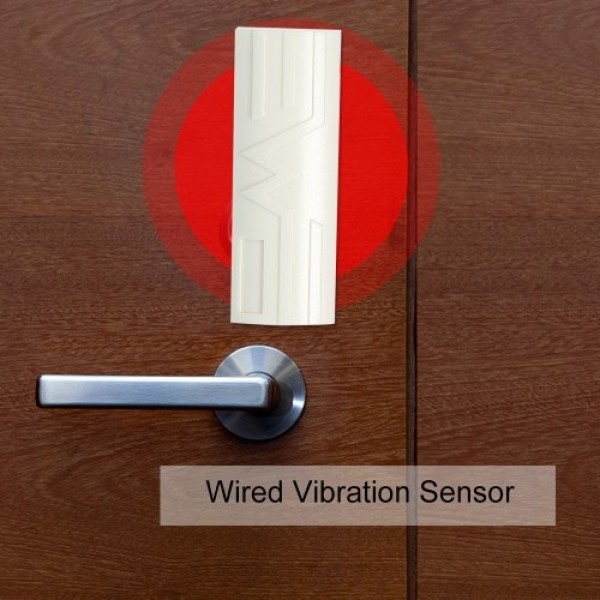 Wired Vibration Sensor Intelligent Digital Outdoor Vibration Shock Sensor for Hardwire Horm Alarm System