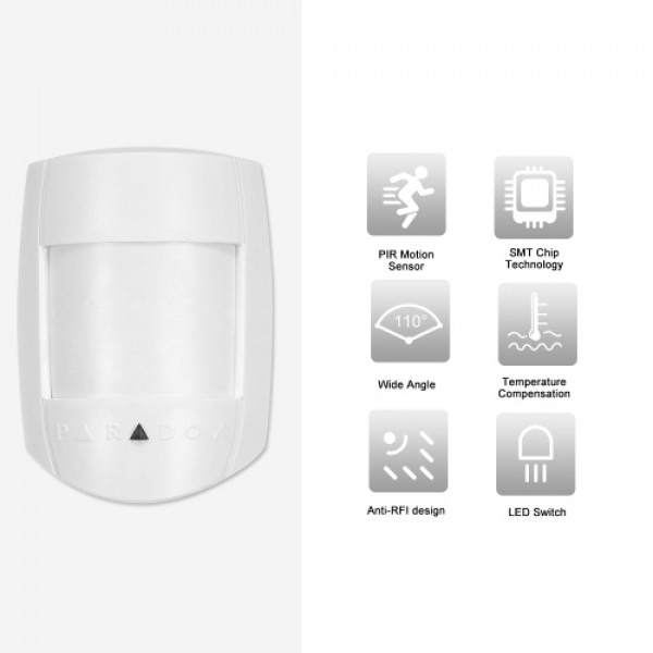 Wired PIR Motion Sensor Dual Passive Infrared Detector For Home Burglar Security Alarm System