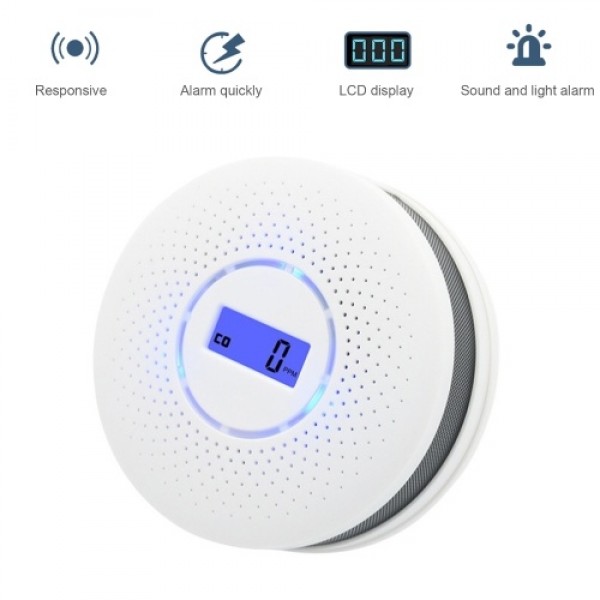 Smoke and Carbon Monoxide Alarm Smoke Detector