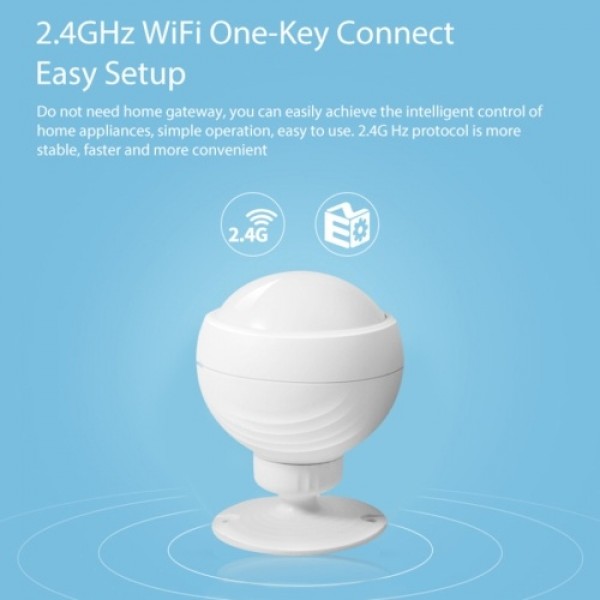 WIFI PIR Motion Sensor Wireless Passive Infrared Detector