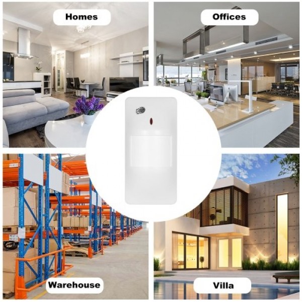 Wired PIR Motion Sensor Wide Angle Passive Infrared Detector