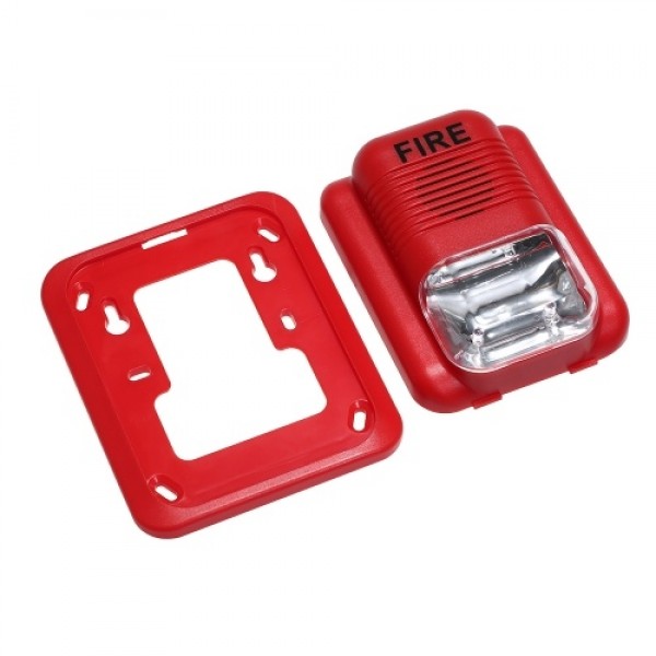 Fire Alarm Warning Strobe Siren Security System