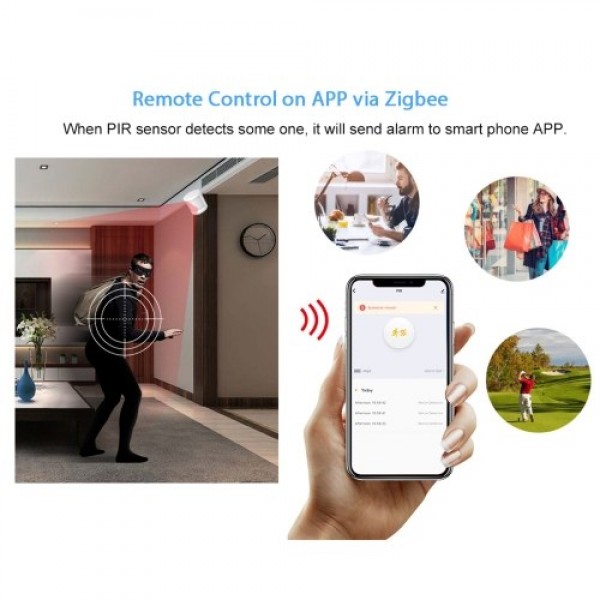 Super Mini eWelink Powered ZigBee PIR Motion Sensor