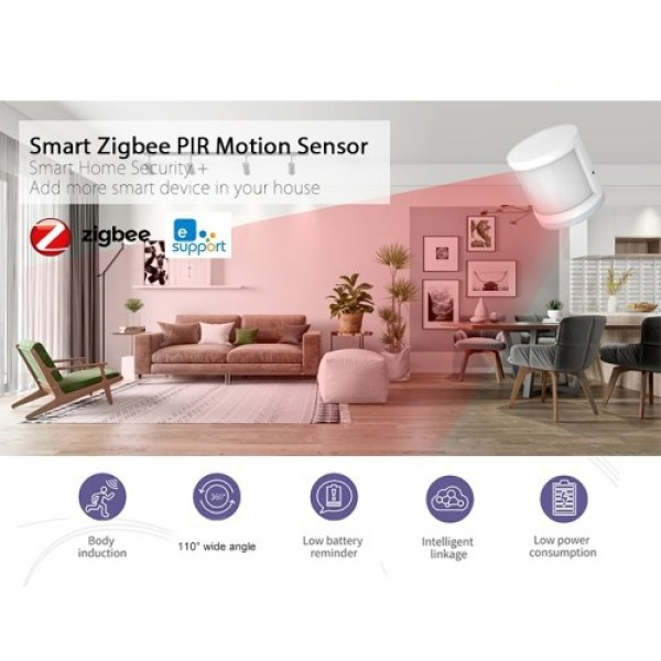 Super Mini eWelink Powered ZigBee PIR Motion Sensor